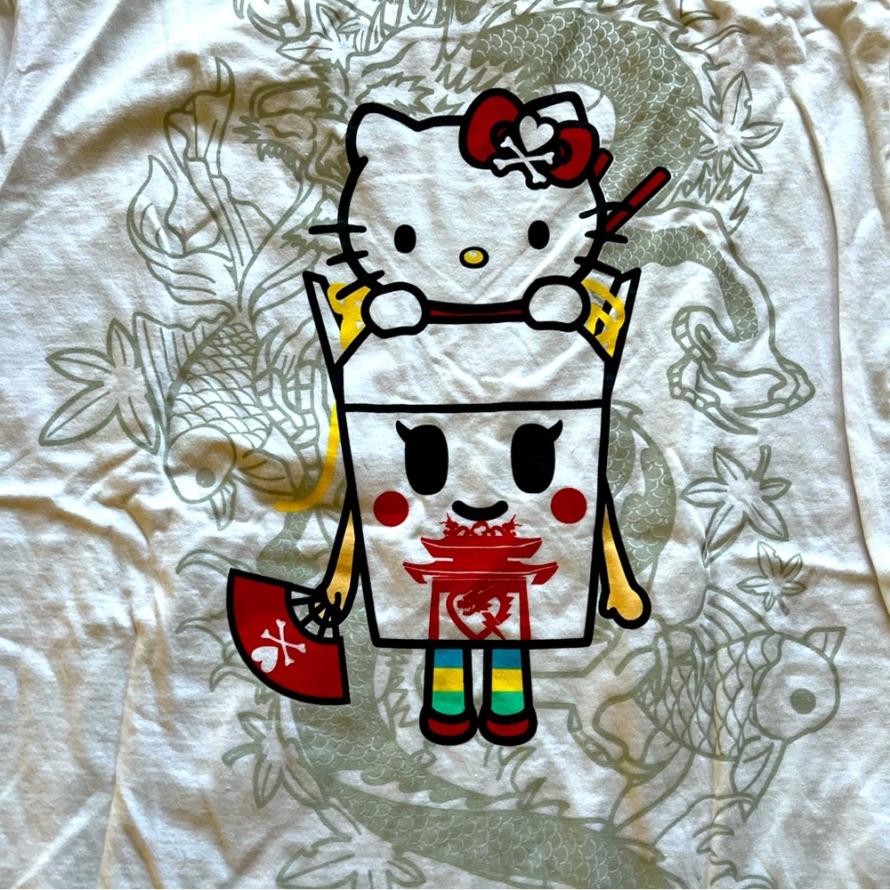 Tokidoki Sanrio collaboration HELLO KITTY TSHIRT!